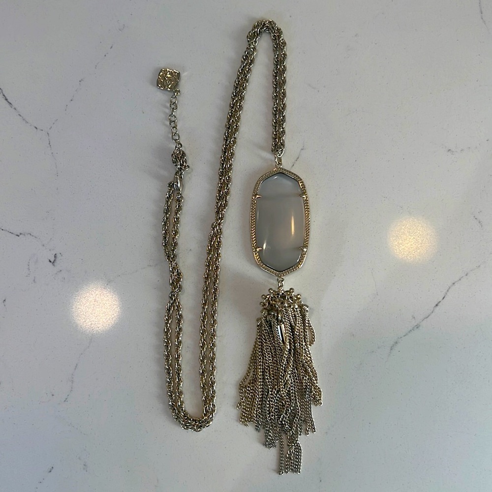 Kendra Scott Rayne Tassel Pendant Necklace